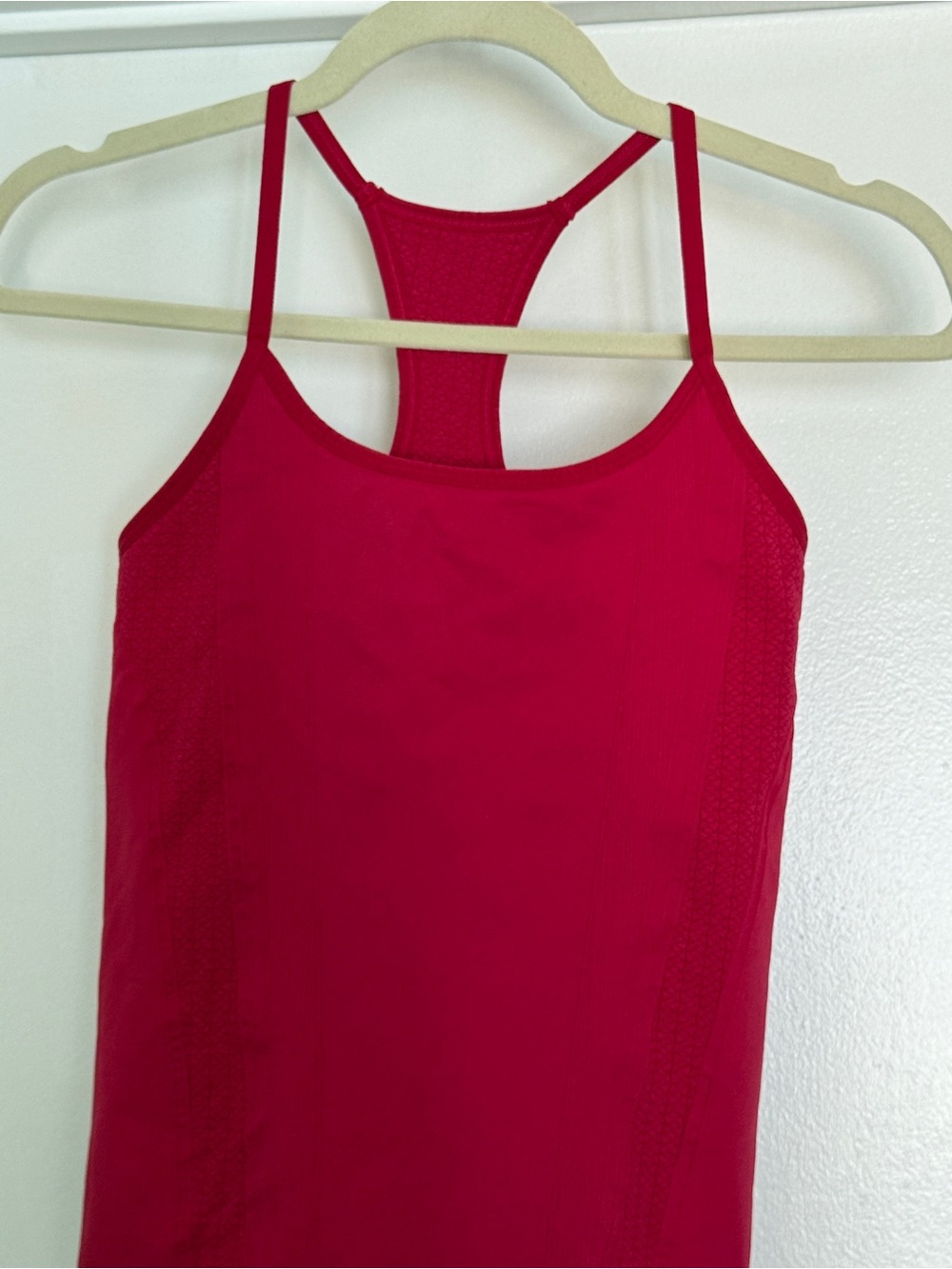 NUX Red Racerback Tank Top - Picture 4 of 5